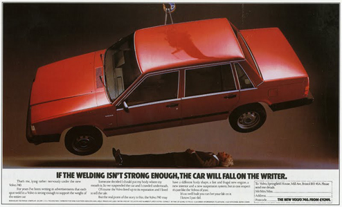 David Abbott's ad for Volvo